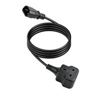 RIIEYOCA IEC C14 to UK 3-Pin Socket Power Cable 1M, 10A/250V Kettle Lead