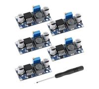 RIIEYOCA LM//2596S DC-DC Buck Converter,Adjustable Voltage Regulator 3.2-35V to 1.25-34V Up to 2A, DIY Buck Power Supply Step Down Module (5-Pack)