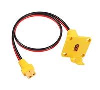 RIIEYOCA XT60 Adapter with Panel Cable XT60 Charging Cable XT60 Male to Female Power Cable for Solar Panel E-bike Fatshark Skyzone FPV Monitor Power Supply (60CM) v