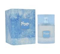 Riiffs Freeze Eau de Parfum, Luxury Fragrance with Ice Crystal Design, Blue Glass Bottle