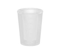 Riiichflowshop 10PCS 50ml Measuring Cups Plastic Mixing Cup Labs Use for Liquid Paint Epoxy Resin Mixing Handmade Art Crafts Supplies
