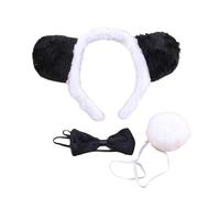 Riiichflowshop Cartoon Animal Costume Cosplay Headband/Tail/Bowtie Theme Party Clothing Masquerades Dress Up Kid Roleplay Clothes