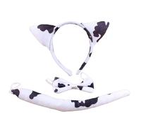 Riiichflowshop Cartoon Animal Costume Cosplay Headband/Tail/Bowtie Theme Party Clothing Masquerades Dress Up Kid Roleplay Clothes