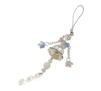 Riiichflowshop Jellyfish Winds Chimes Pendant Phone Charm With Glass Lilies Of The Valley Designs For Trendy Women Daily Casual Use