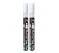 Riiichflowshop Protection Pen for Sneakers 2Pcs Multifunctional Cleaning Pen Shoe Care Brushes Tool Sports Shoe Care Plastic