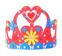 Riiichflowshop Queen Crowns Blingbling Headband Colorful Headwear Photo Props Halloween Party Headwear Cosplay Accessories