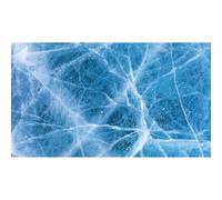 Riivvdise Winter Natural Blue Ice Texture Fish Tank Background Wintry Frozen Lake Aquarium Background Abstract White Ice Cracks Pattern Terrarium Backgrounds Bearded Dragon Tank Backgrounds 24x12in