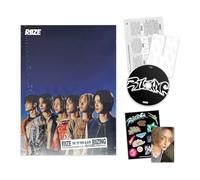 RIIZE - 1st Mini Album [RIIZING] (Photo Book Ver. - RIIZING DAY Ver.) Cover + Photo Book + Folded Poster + Photoprint + Sticker + CD-R + Photocard + 3 Extra Photocards