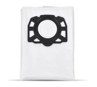 RijPex 12 Vacuum Cleaner Bags + 1 Flat Pleated Filter Compatible With Karcher WD4, WD5 And WD6 Wet & Dry Multi-Purpose Vacuum Cleaner