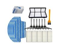 RijPex Hepa Filter Side Brush Mop Rags Magic Tape Primary Filter Compatible With Chuwi V55 Pro Robot Vacuum Cleaner Replacement Accessories (Color : Set 4)