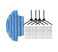 RijPex Hepa Filter Side Brush Mop Rags Magic Tape Primary Filter Compatible With Chuwi V55 Pro Robot Vacuum Cleaner Replacement Accessories (Color : Set 10)