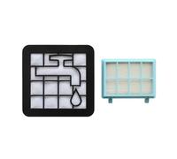 RijPex HEPA Filters Compatible With Philips Power Pro Compact FC9331/09 FC9332/09 FC8010/01 Vacuum Cleaner Parts Foam Filter