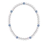 RIJXU Baseball Necklace 16in/19in/22in Baseball Bling Drip Necklaces Rhinestone Clay Beaded Chain Necklace for Men Cool Sports Jewelry for Players Lovers, 19in, Clay, Rhinestone, Rhinestone