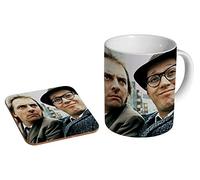 Rik Mayall Richard Bottom Ceramic Coffee Mug + Coaster Gift Set …