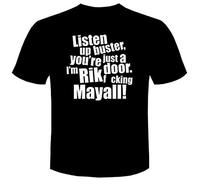 Rik Mayall T Shirt Bottom Young Ones You're Just A Door. Mayal Mens Tee Black XL