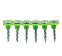 Rikä DWSR029 3.5 x 25mm Bugle BZP PH2 Collated Fine Drywall Screw 1000pk