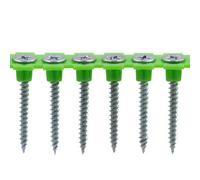Rikä Rika 3.5 X 35mm Drywall Screw Collated Fine Bugle Head Bzp Ph2 1000Pk Sharp Tip