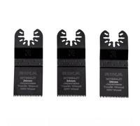 Rikä Rika Multi Tool Saw Blade 34mm Japanese Tooth Wood Cut Quick Release Shank 3Pk