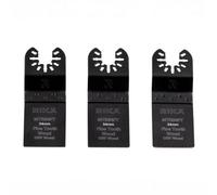 Rikä Rika Multitool Blade Set 3Pk 34mm Fine Tooth For Wood & Plastic Cut Compatibile