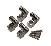 Rikavim Vintage Roller Guitar String Tree Guides Retainer,String Guides for Fender Strat Stratocaster Tele Telecaster Electric Guitar (Pack of 4)