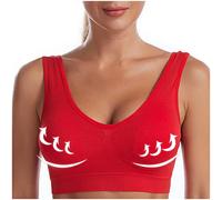 RIKAY Ladies Sport Bras Pull On Wireless Bra Plus Size Bras for Women Non Wired Soft Cups Full Coverage Push Up Bra Sale Everyday Bras Comfort Bra UK Clearance T Shirt Bras Breathable Bralettes