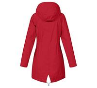RIKAY Women Solid Rain Jacket Candy Color Outdoor Plus Size Hooded Windproof Loose Coat Water Proof Raglan Cuff Hooded Raincoat Overcoat Winter Warm Cute Jacket School Camping Hiking Outerwear