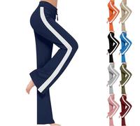 RIKAY Yoga Pants for Women UK Sale,High Waist Flare Leggings Clearance Ladies Bootcut Wide Leg Bottoms Stretch Bootleg Drawstring Loose Fit Workout Gym Joggers Casual Lounge Wear Work Flare Trousers