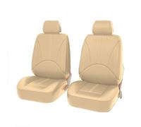 RIKCAT 4PCS/Set Universal Car PU Leather Front Car Seat Covers, For Ja-guar XE 2015-2024/Ja-guar XF 2007-2024 Auto Interior Seat Protector Cover,A