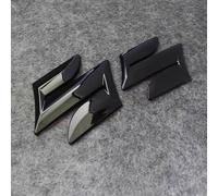 RIKCAT Car Emblem Logo Badge for Suzuki Vitara 2014-2023,Badge Decals Front Bonnet Trunk Decorative Self adhesive Tuning ABS Car Parts,Black