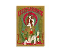 RikCat Fleetwood Mac Band Music Vintage Poster Decorative Painting Canvas Wall Posters And Art Picture Print Modern Family Bedroom Decor Posters 12x18inch(30x45cm)