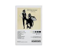 RikCat Fleetwood Mac Poster Rumours Music Album Poster Decorative Painting Canvas Wall Posters And Art Picture Print Modern Family Bedroom Decor Posters 20x30inch(50x75cm)