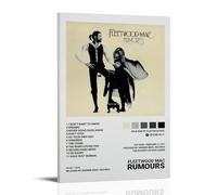 RikCat Fleetwood Mac Poster Rumours Music Album Poster Decorative Painting Canvas Wall Posters And Art Picture Print Modern Family Bedroom Decor Posters 12x18inch(30x45cm)