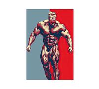 RIKCAT Jay Cutler Motivational Bodybuilding Canvas Poster Wall Art Decor Print Picture Paintings for Living Room Bedroom Decoration Unframe-style 12x18inch(30x45cm)