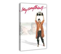 RIKCAT Love Movie Poster Say Anything 90s Canvas Poster Bedroom Decor Sports Landscape Office Room Decor Gift Frame-style 08x12inch(20x30cm)