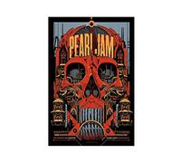 RIKCAT Pearl Jam Canvas Poster Wall Art Decor Print Picture Paintings for Living Room Bedroom Decoration Unframe-style 20x30inch(50x75cm)