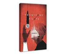RIKCAT Resultado De Imagem Para Twenty One Pilots Posters Canvas Poster Wall Art Decor Print Picture Paintings for Living Room Bedroom Decoration Frame-style 08x12inch(20x30cm)