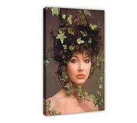 RIKCAT Singer Kate Bush Canvas Poster Bedroom Decor Sports Landscape Office Room Decor Gift Frame-style 20x30inch(50x75cm)