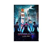 RIKCAT Spider-Man - Into The Spider-Verse Canvas Poster Bedroom Decor Sports Landscape Office Room Decor Gift Unframe-style 08x12inch(20x30cm)