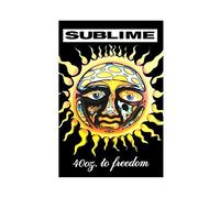 RIKCAT Sublime 40 Oz to Freedom Art Poster Canvas Poster Wall Art Decor Print Picture Paintings for Living Room Bedroom Decoration Unframe-style 12x18inch(30x45cm)