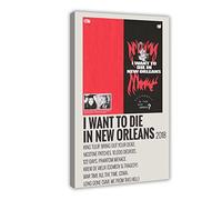 RIKCAT Suicideboys I Want to Die in New Orleans Album Cover Canvas Poster Bedroom Decor Sports Landscape Office Room Decor Gift Frame-style 08x12inch(20x30cm)