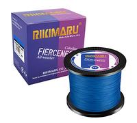 RIKIMARU FIERCENESS Braid Fishingline (Ocean Blue-327Yds, 150LB(0.60mm)-8 Strands)