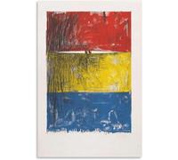 Rikin Liuff Famous Jasper Johns Wall Art Abstract Untitled Poster Jasper Johns Prints Jasper Johns Canvas Painting for Home Picture Decor 50x70cmx1 No Frame