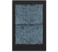 Rikin Liuff JASPER JOHNS Posters《Untitled》Canvas Wall Art JASPER JOHNS Prints JASPER JOHNS Painting Abstract Picture for Home Wall Decor 50x75cmx1 No Frame