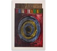 Rikin Liuff JASPER JOHNS Posters《Untitled》Canvas Wall Art JASPER JOHNS Prints JASPER JOHNS Painting Abstract Picture for Home Wall Decor 50x75cmx1 No Frame