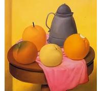 Rikin Liuff Still Life by Fernando Botero Canvas Painting Abstract Wall Art Prints Retro Fernando Botero Poster for Home Decor Picture 40x40cmx1 Frameless