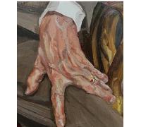 Rikin Liuff The Hand Poster by Lucian Freud Abstract Canvas Prints Lucian Freud Realism Wall Art Vintage Picture for Living Room Decor 40x65cmx1 Frameless