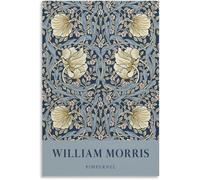 Rikin Liuff William Morris Poster Vintage Pimpernel Prints Retro Wall Art William Morris Canvas Painting Abstract Picture for Home Decor 40x65cmx1 Frameless