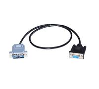 RIKYJIC RS232 COM Port DB9 Female to DB15 Male Adapter Cable for YAOHUA Weighing Instrument with PC RS232 Serial Communication Cable(1.8 Meters)