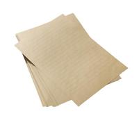 Rikyo A5 Kraft Stationary Paper for Writing,100 Sheets Lined Stationery