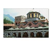Rila Monastery Bulgaria Puzzle 2000 Piecesen Puzzle Adult Game Graphic Travel Souvenir 70x100CM